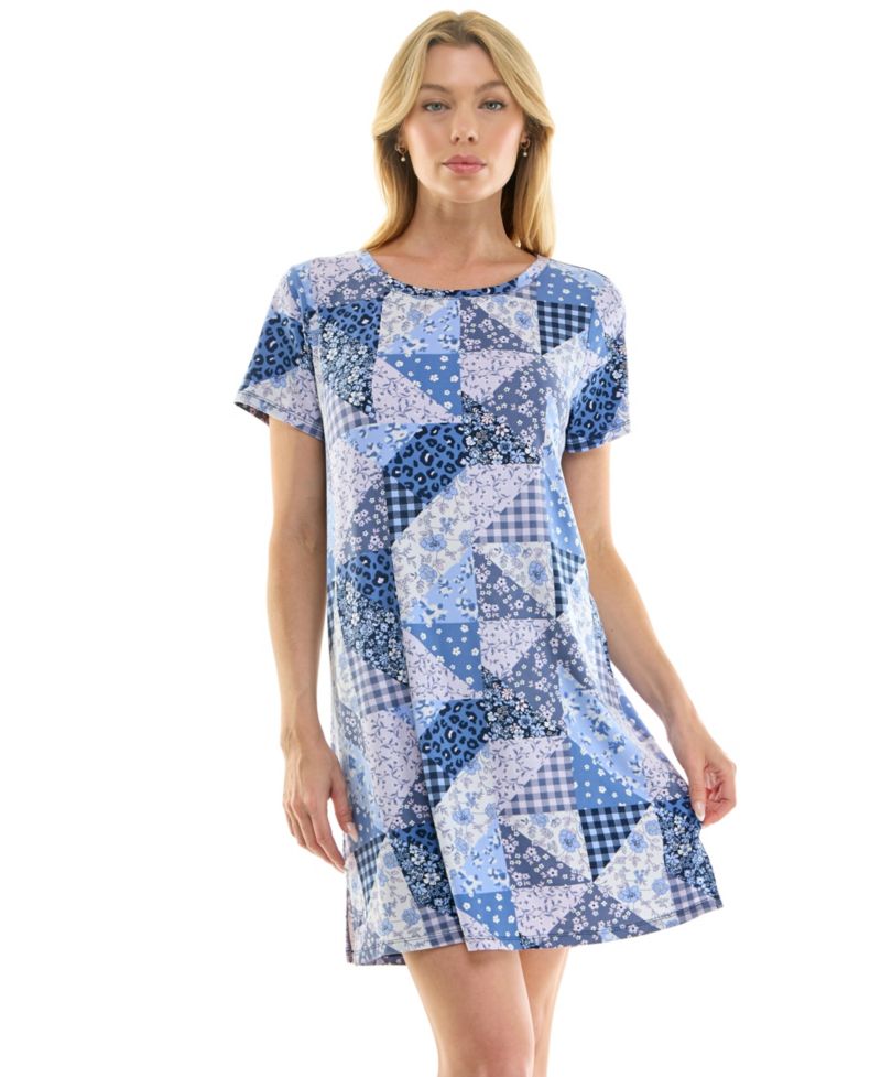 Women's Short-Sleeve Sleep Shirt