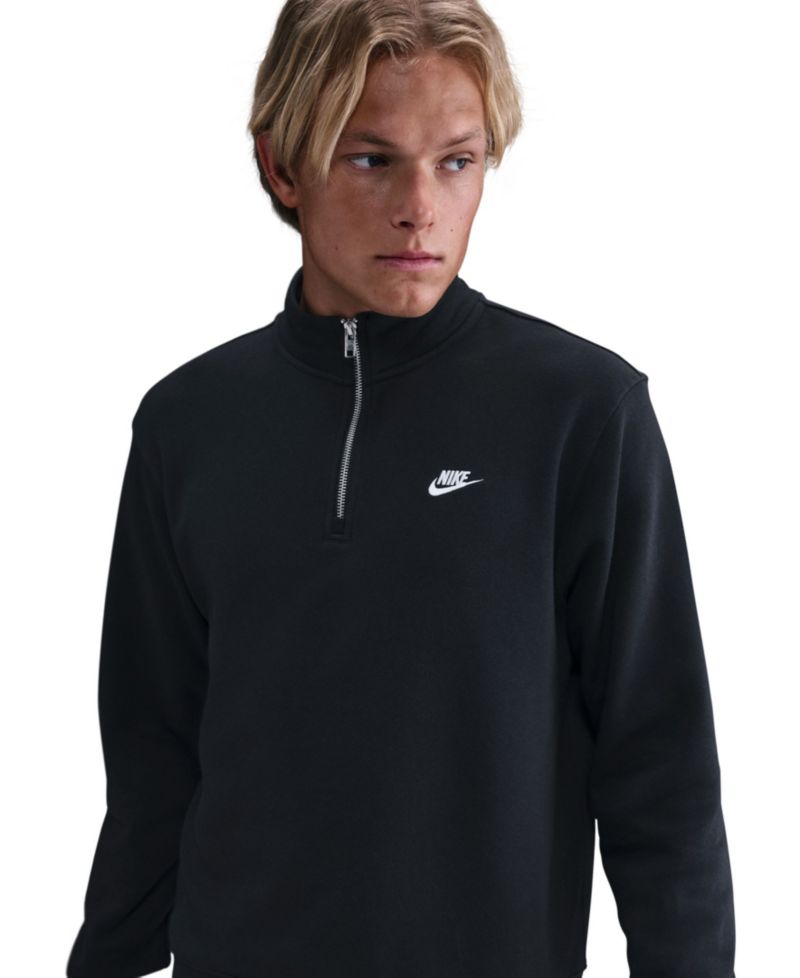 Мужская флисовая толстовка Club Sportswear на молнии