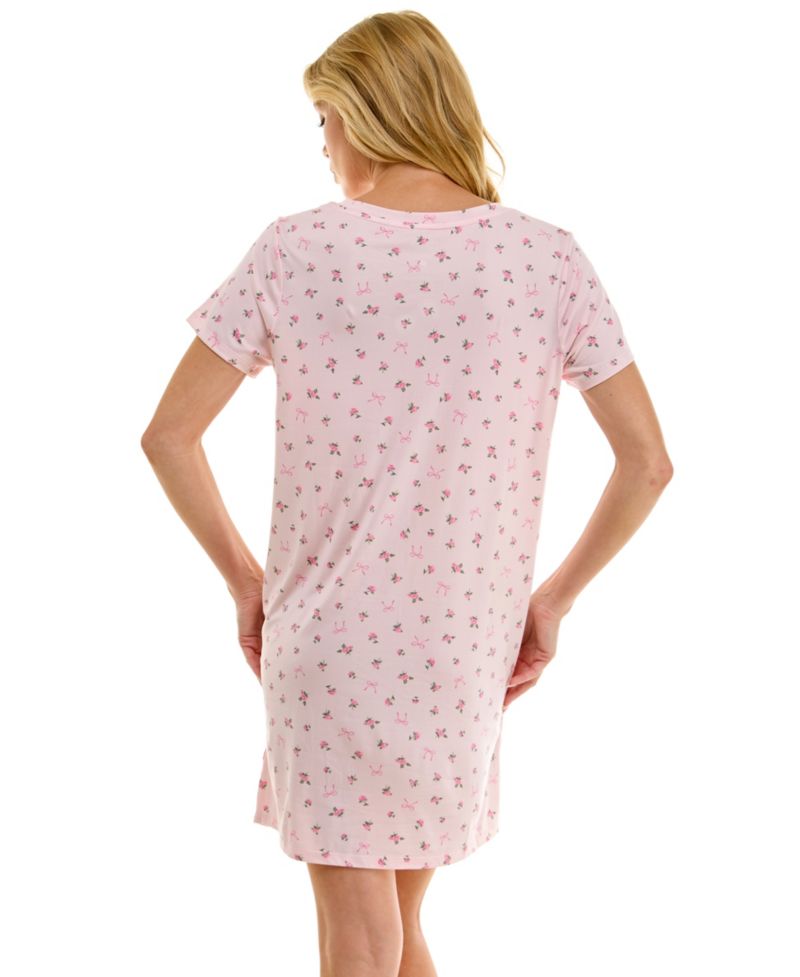 Women's Relaxed Short-Sleeve Sleep Shirt