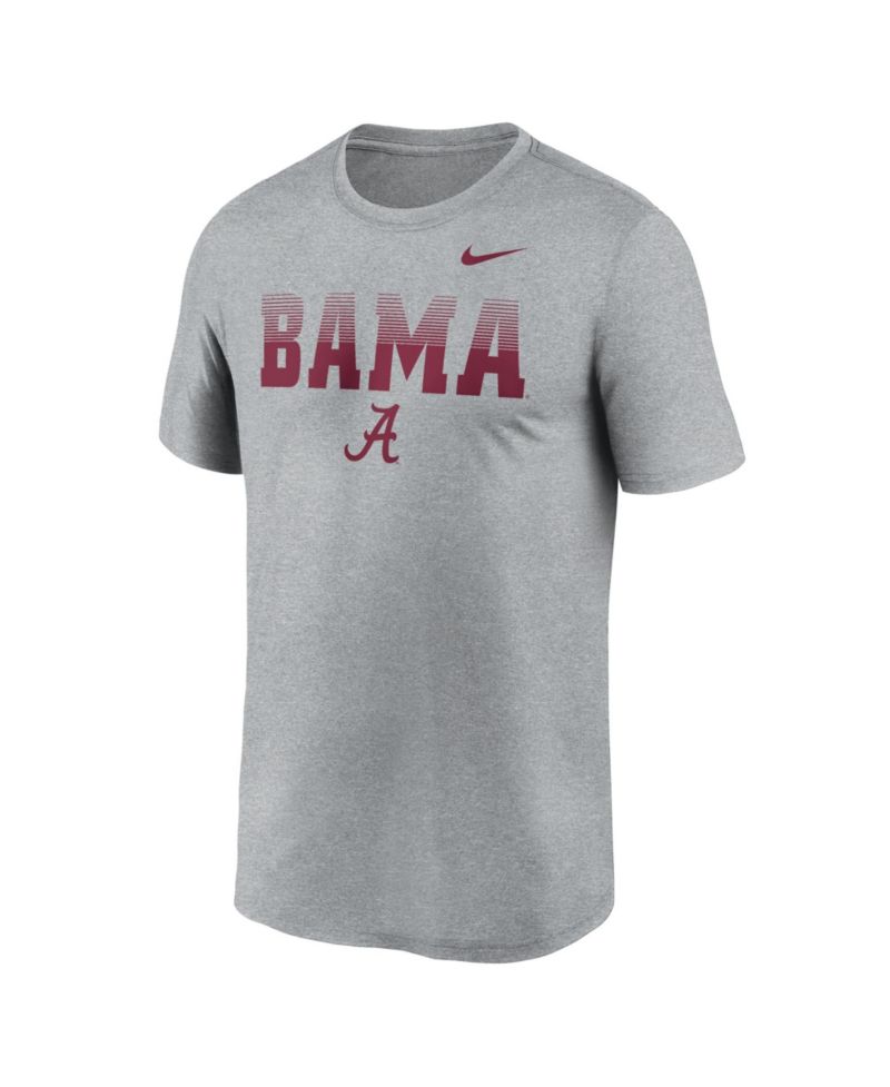 Men's Gray Alabama Crimson Tide Primetime Legend Kinetic Mantra Dri-FIT T-Shirt