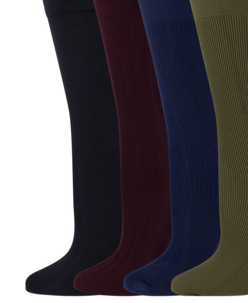 Women's 4-Pack Mesh Sheer Trouser Socks