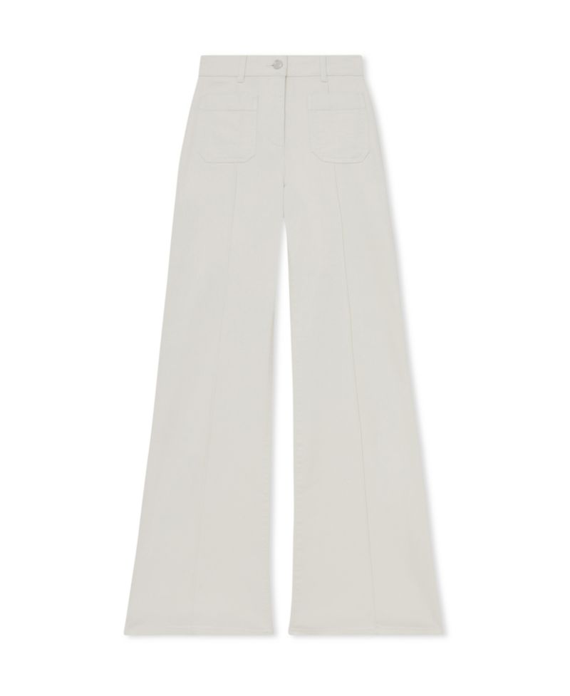 Petite Sakura High-Waisted Flared Jeans