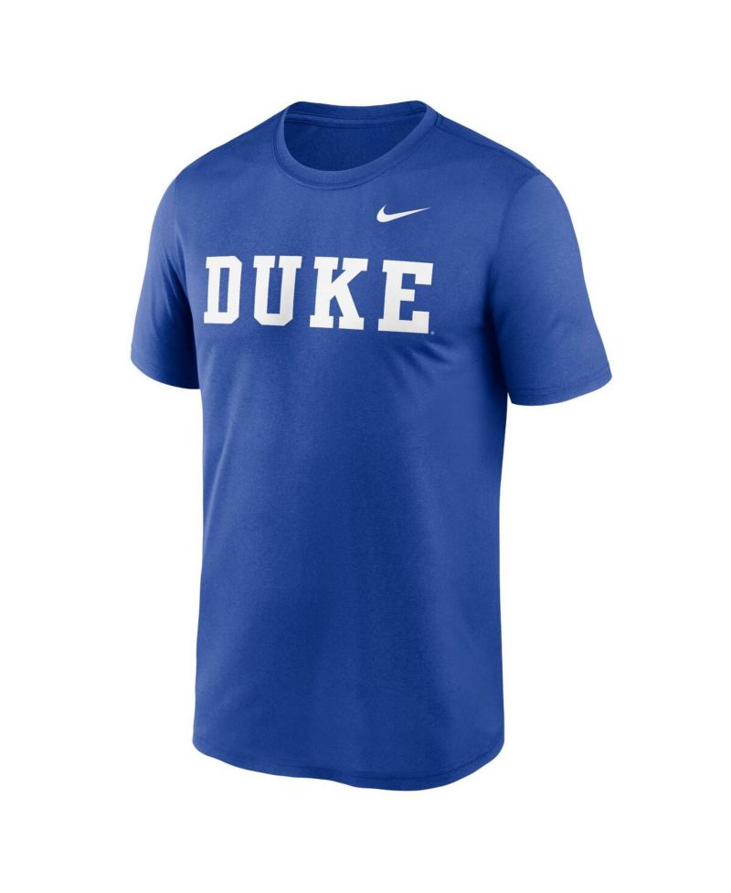 Men's Royal Duke Blue Devils Primetime Legend Wordmark T-Shirt