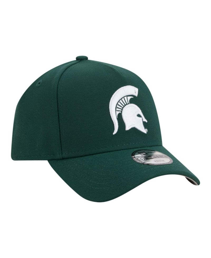Big Boys and Girls Green Michigan State Spartans 9FORTY A-Frame Adjustable Hat