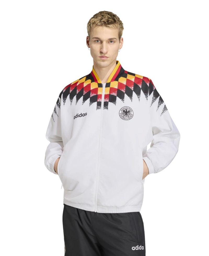 Men's White Germany National Team 1994 Bringback Full-Zip Track Jacket