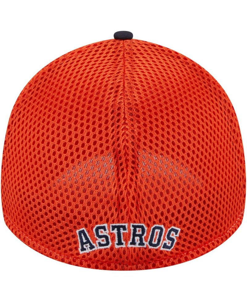 Men's Navy Houston Astros Team Neo 39THIRTY Flex Hat