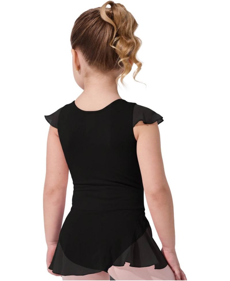 Flutter Sleeve Dress - Girls
