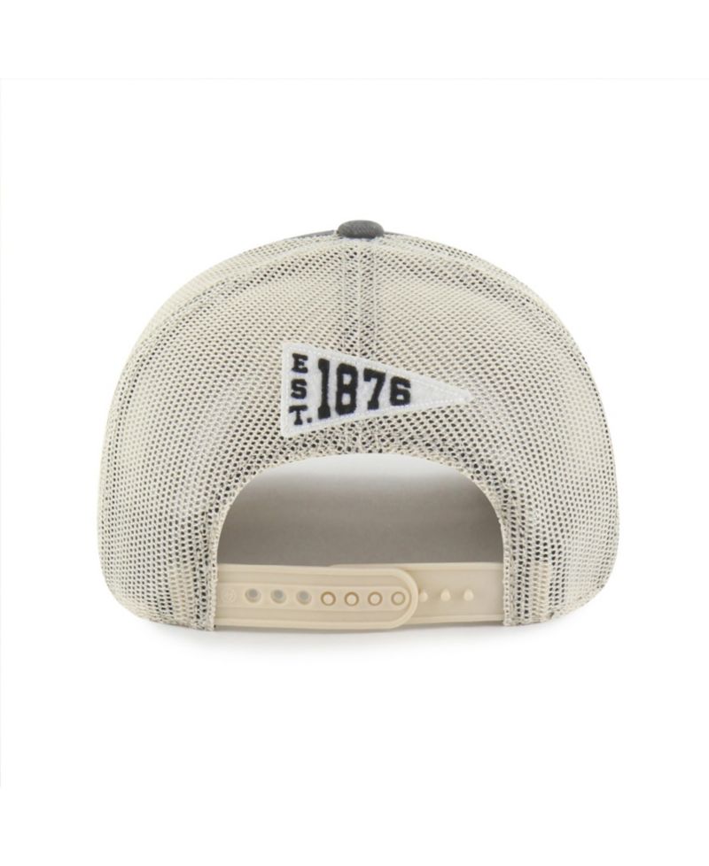 Men's and Women's '47 Charcoal Colorado Buffaloes Egremont Well-Worn Adjustable Trucker Hat