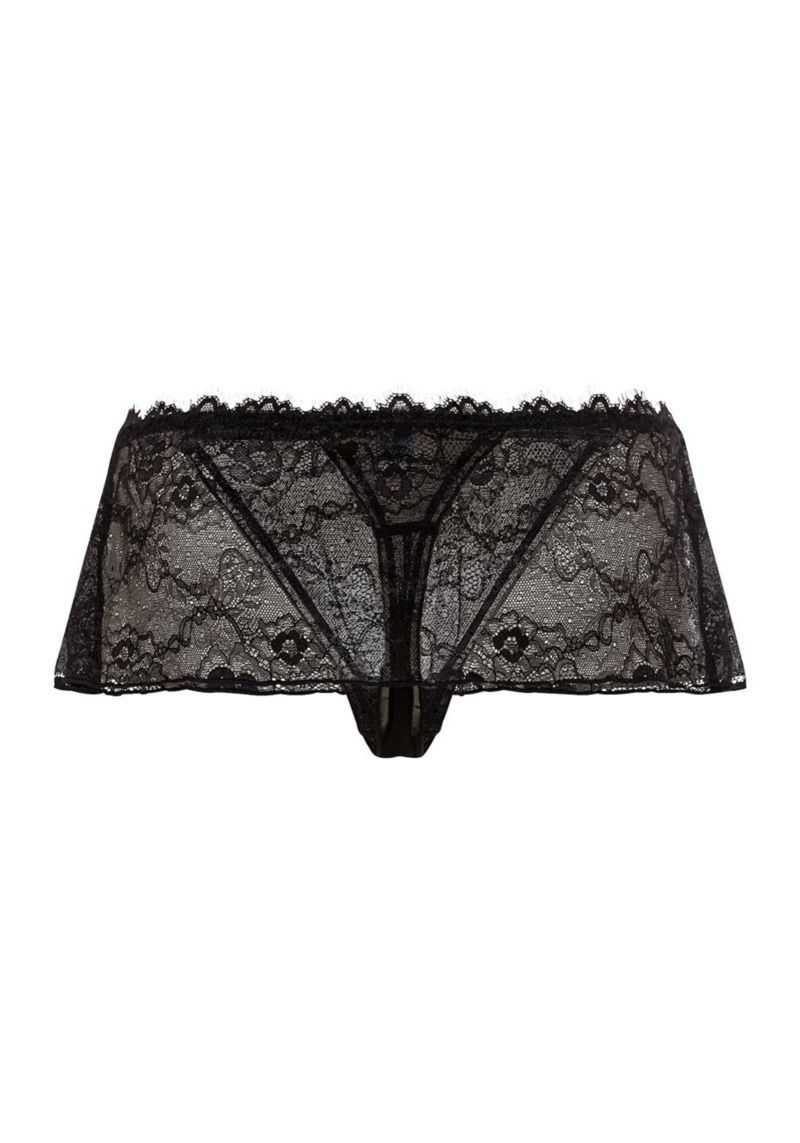 Women's Lace Skirt Open Thong Alluring Lingerie