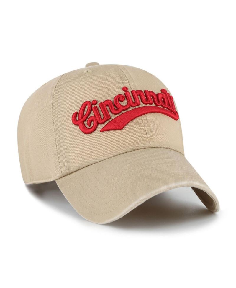 Men's Tan Cincinnati Bearcats Vault Clean Up Adjustable Hat