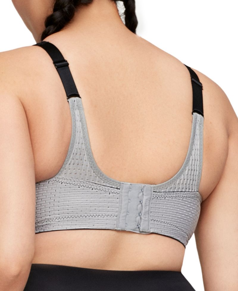 Women's Full Figure Plus Size Adjustable Wirefree Sports Bra 1166