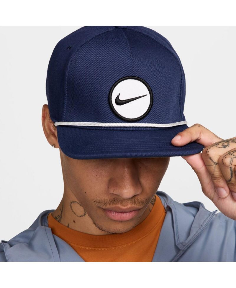 Men's and Women's Navy Retro Pro Performance Snapback Hat