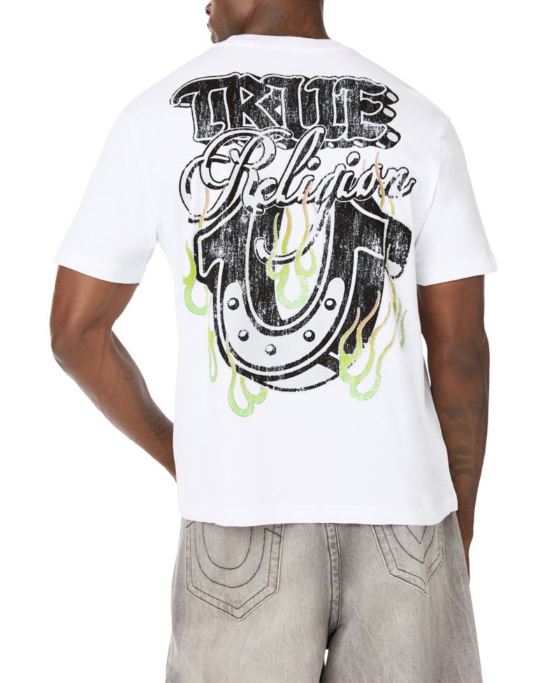 Men's Metal Horseshoe Graphic Regular-Fit T-Shirt
