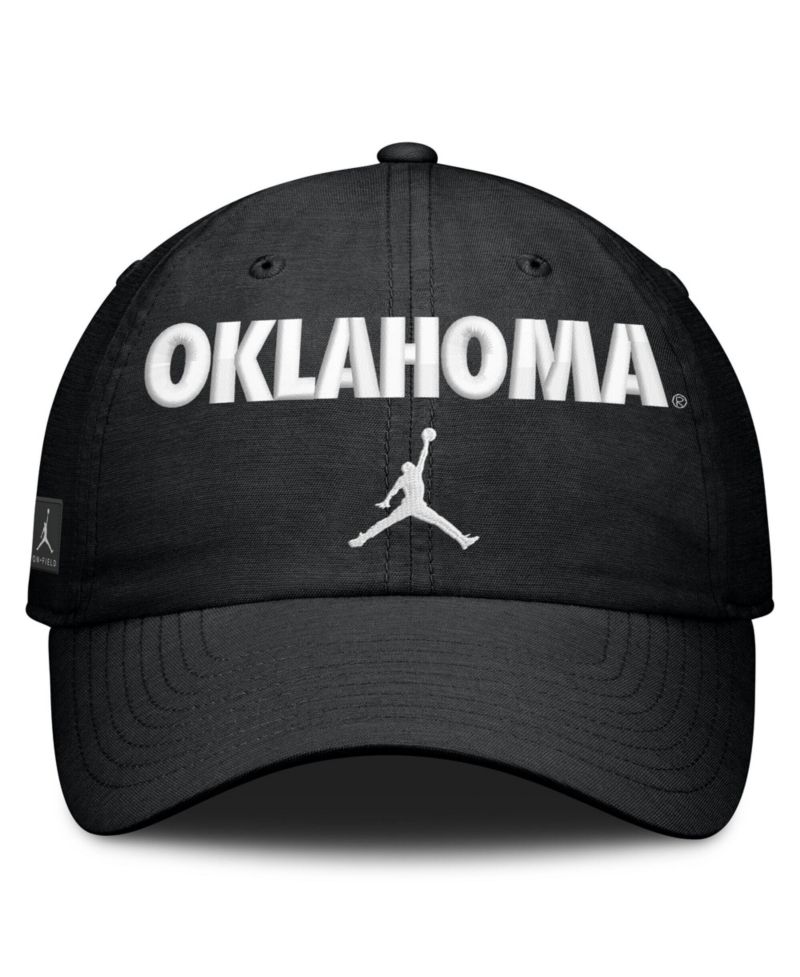 Men's and Women's Black Oklahoma Sooners 2026 On-Field Gameday Club Adjustable Hat