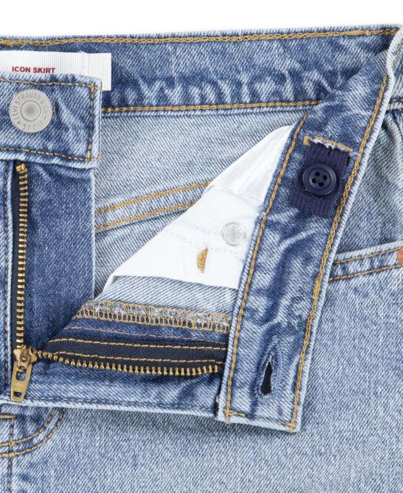 Girls' 7-16 Icon Denim Skirt