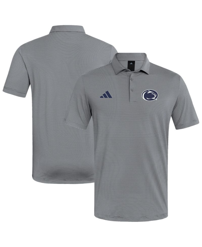 Men's White Penn State Nittany Lions Ultimate365 Stripe Polo Shirt