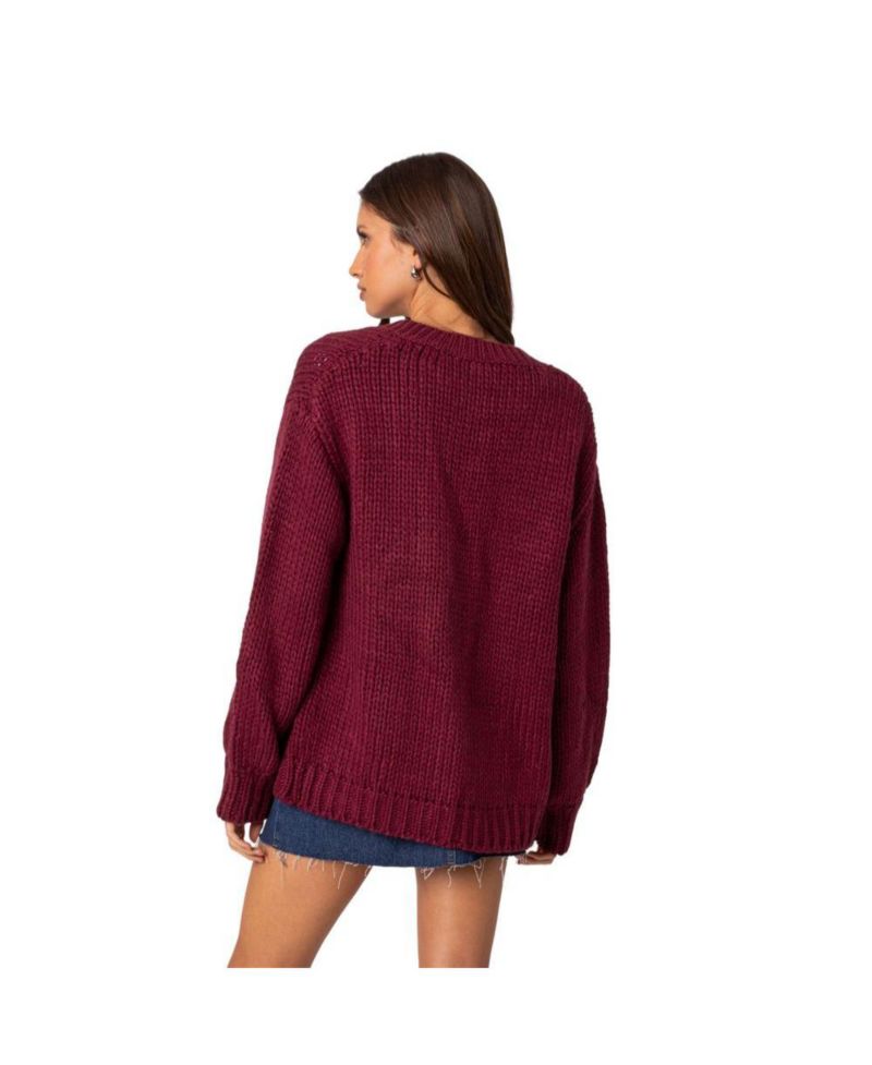 Women's Anina oversized knit cardigan