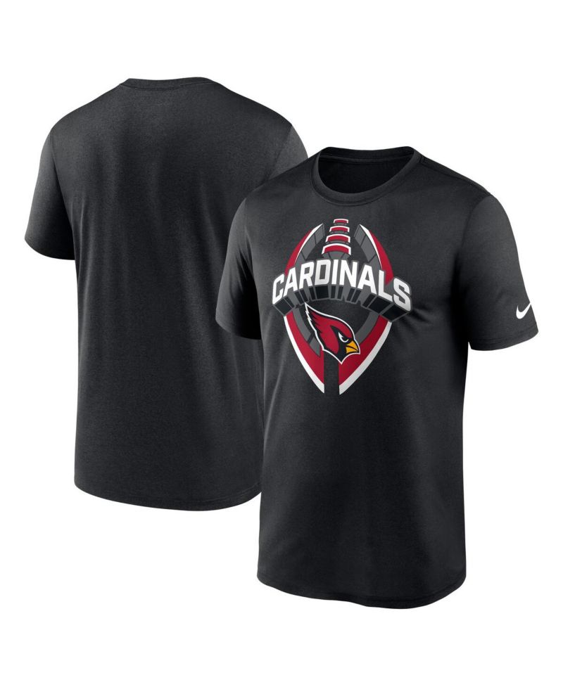 Men's Black Arizona Cardinals Legend Icon Performance T-Shirt