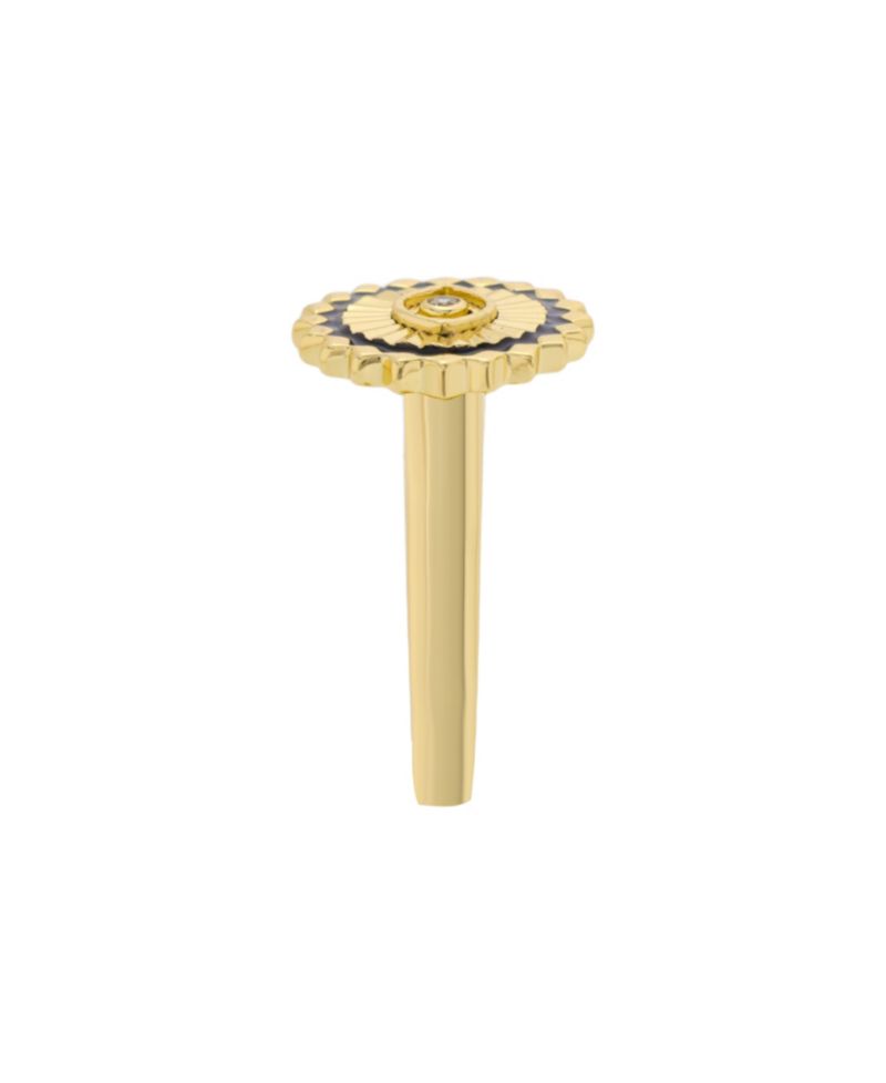 Cubic Zirconia Evil Eye Ring