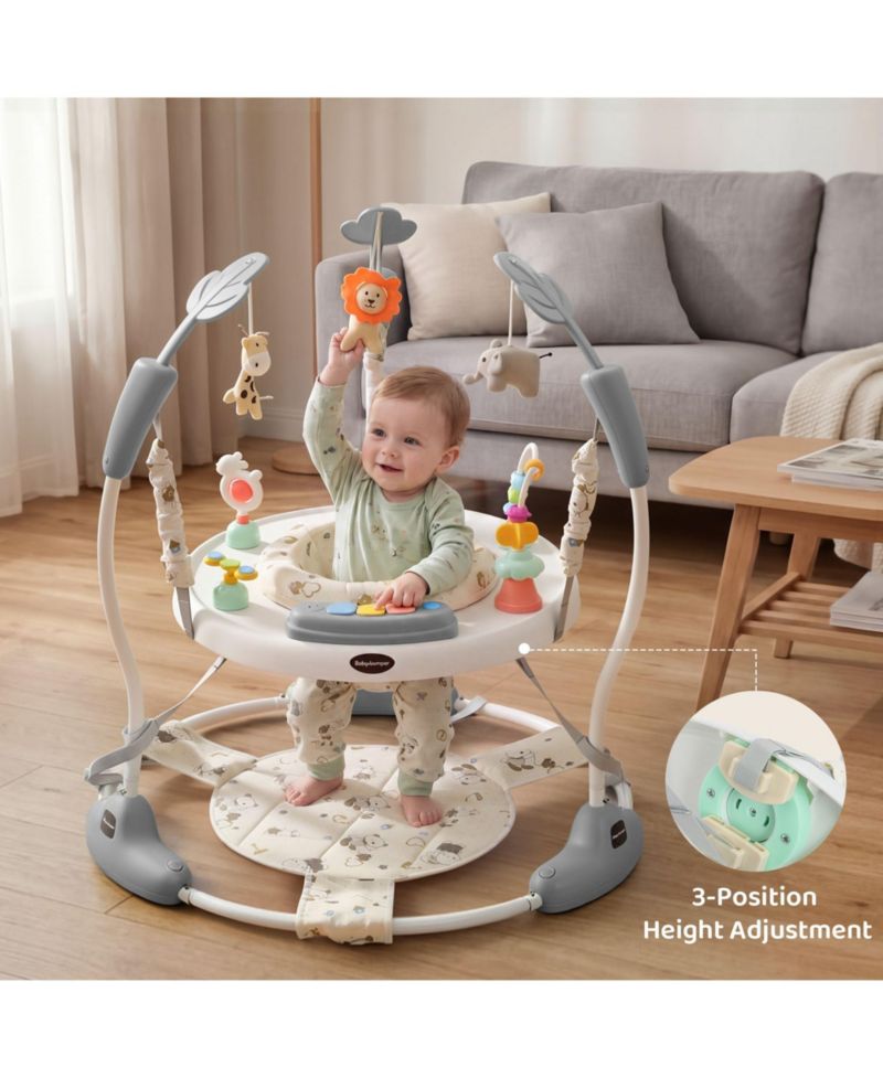 Toddler Baby's Activity Center, 360degree(s) Rotating Seat and Adjustable Heights