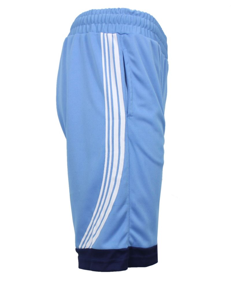 Men's Premium Active Moisture Wicking Workout Mesh Shorts With Trim