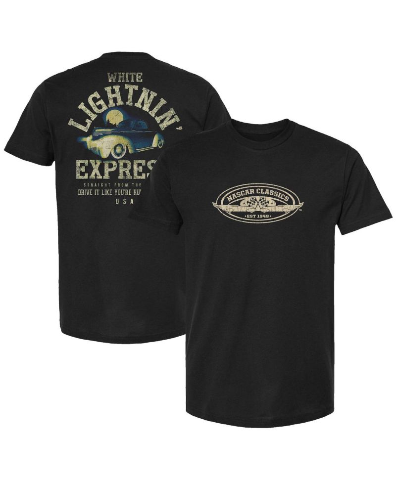 Men's Black NASCAR White Lightning' Express T-Shirt