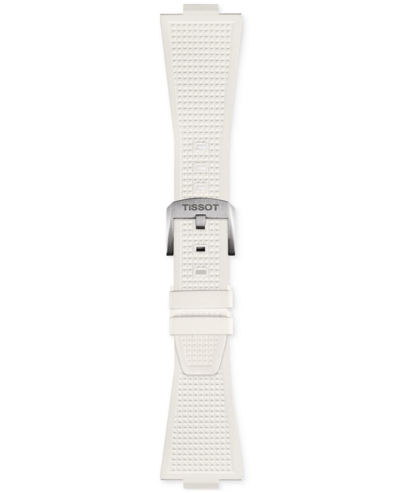 Men's Swiss Automatic PRX White Rubber Strap Watch 40mm