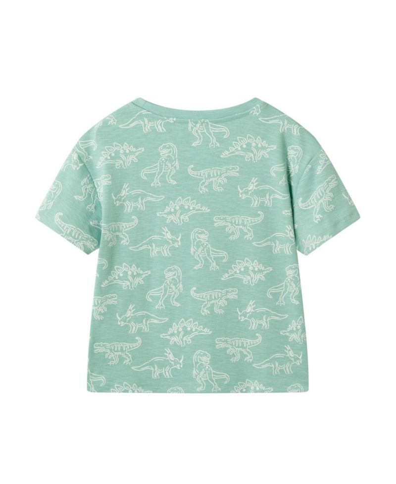 Andy and Evan Little Boys 5-6 Allover Dino Graphic Tee