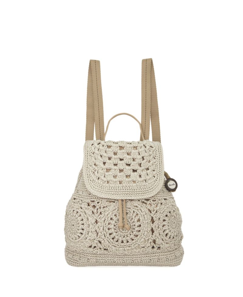 Women's Sayulita Crochet Large Backpack