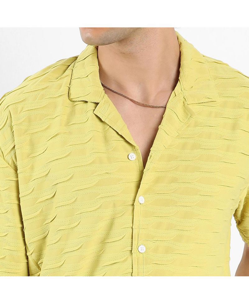 Men's Swish-Textured Shirt