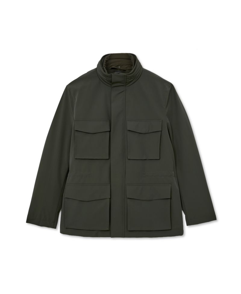 Men's Glick Hooded Four-Pocket Removable Gilet Jacket