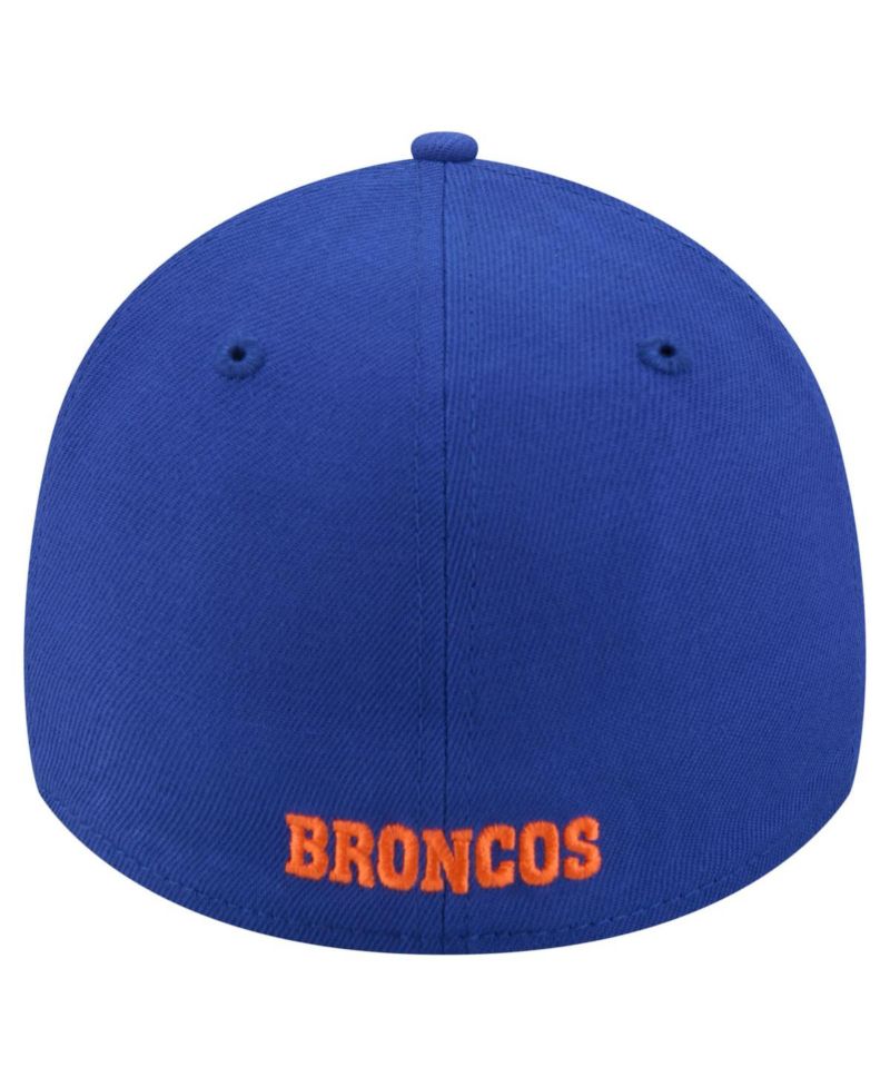 Men's Royal Denver Broncos Core Team 39THIRTY Flex Hat