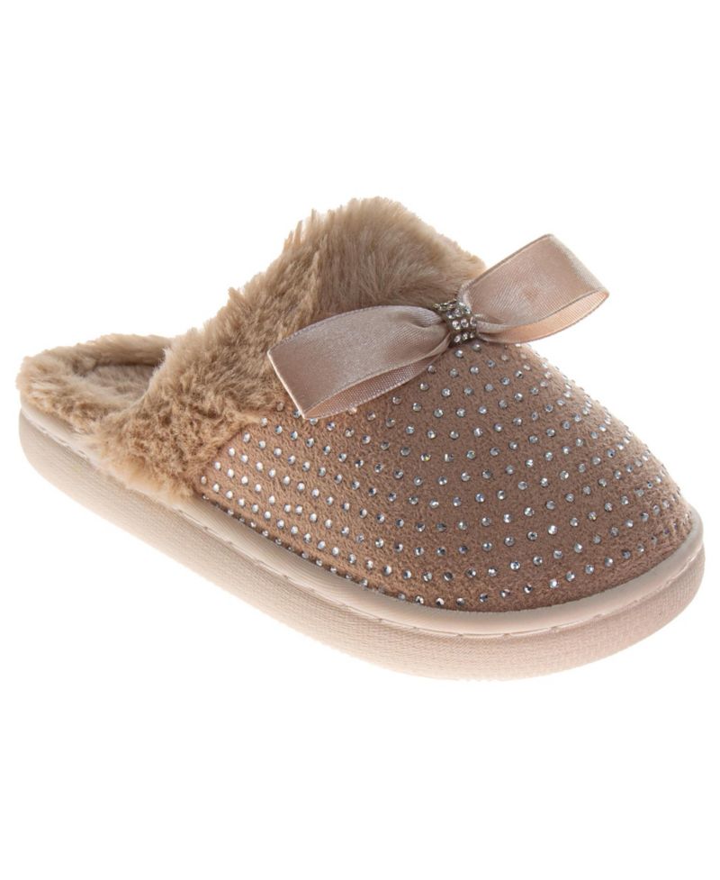 Womens Rhinestone Slippers (Adults)