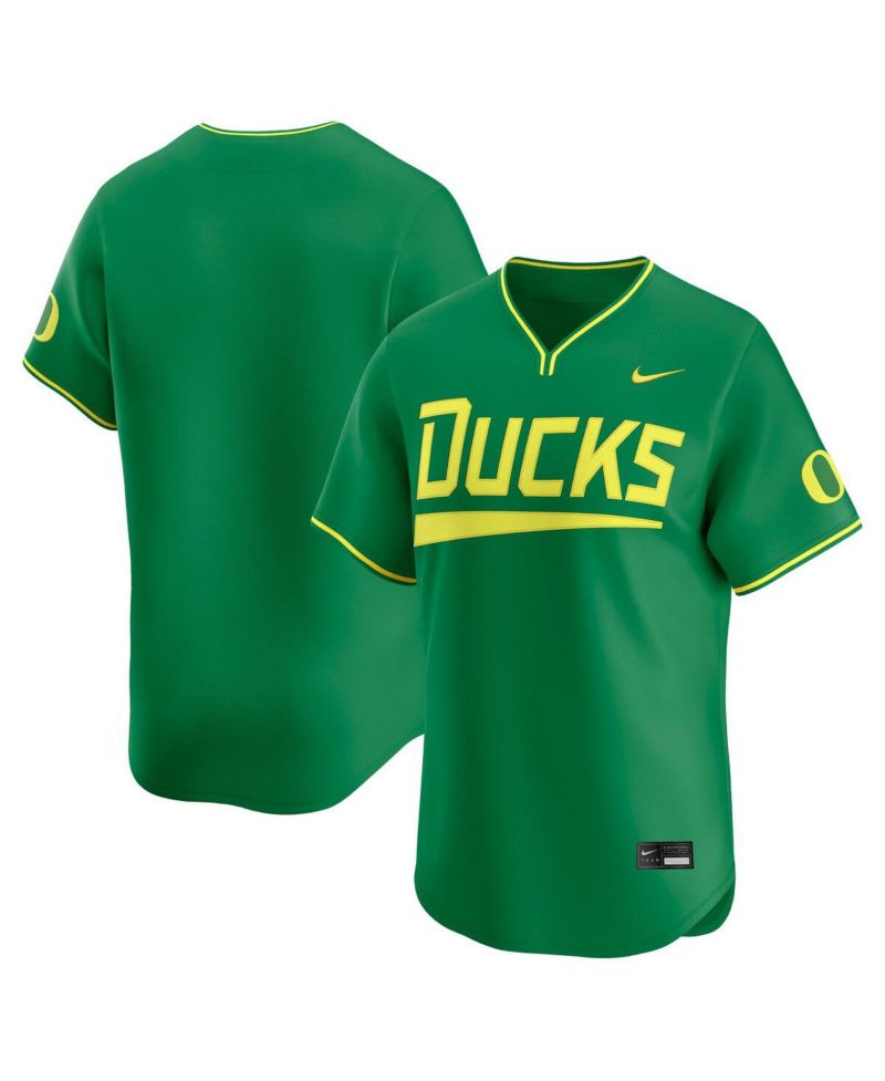 Men's Green Oregon Ducks Baseball Limited Jersey