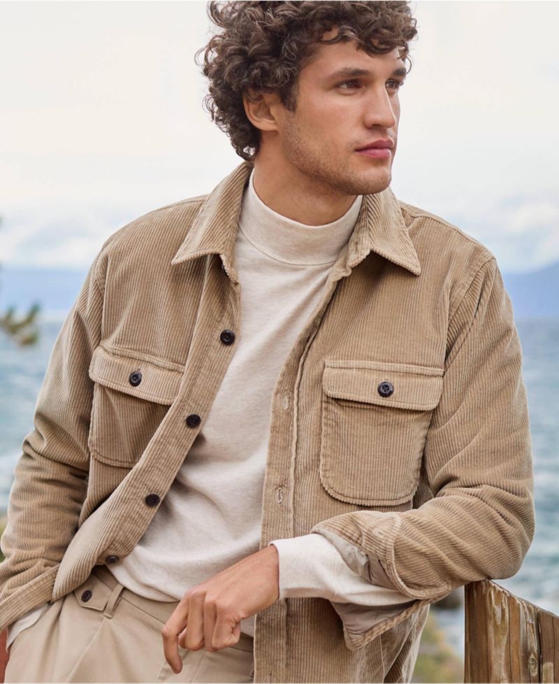 Men's Super-T Mock Turtleneck