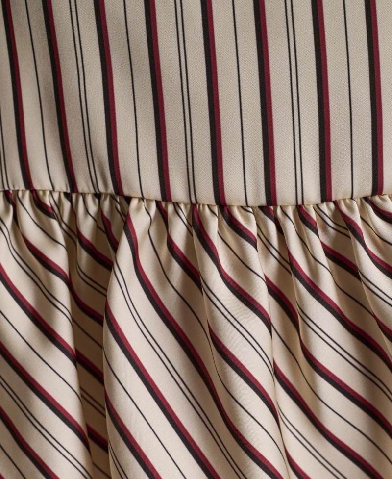 Women's V-Neck Stripe Top