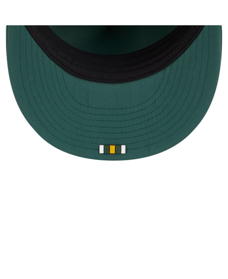 Men's Green Green Bay Packers 2025 Sideline Retro Crown 59FIFTY Fitted Hat