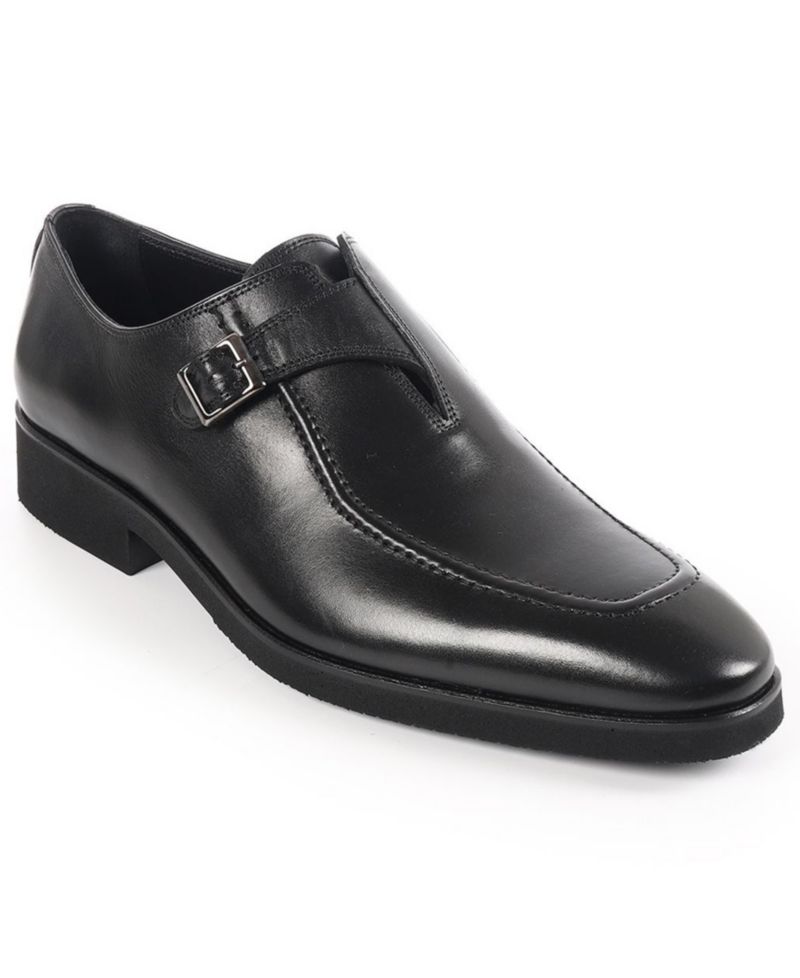 Men's Monk Strap Slip-On Dress Shoes