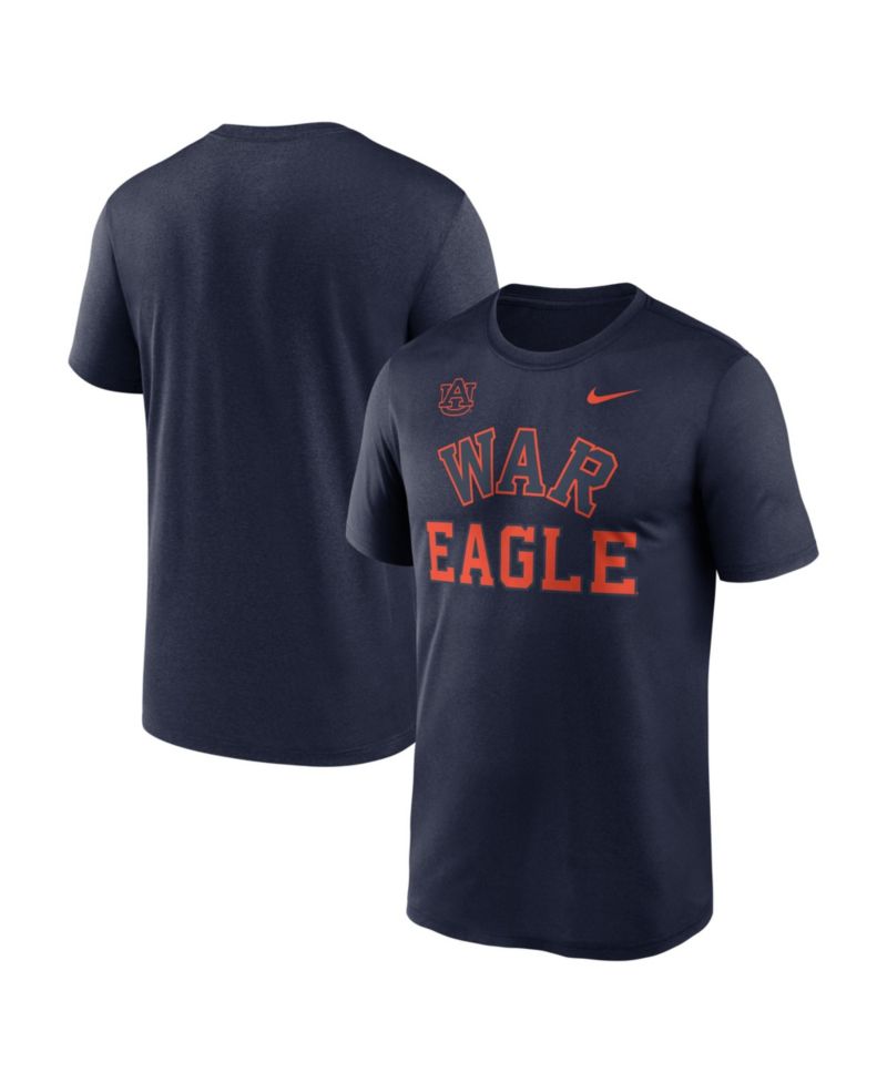 Men's Navy Auburn Tigers Primetime Arch Mantra Legend Dri-FIT T-Shirt