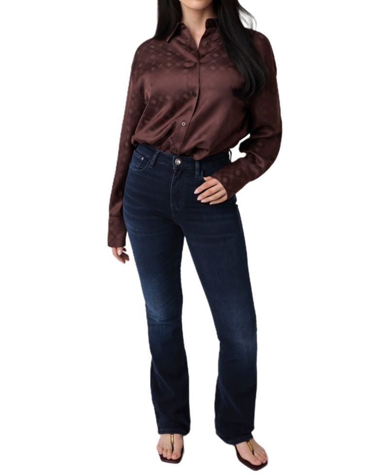 Women's Sexy Flare High-Waisted Jeans