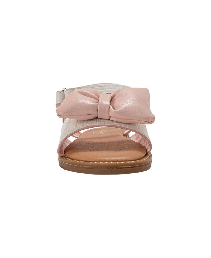 Little Girls Sandals Cute Fashion Flat Sandals and Summer Shoes with Ankle Strap