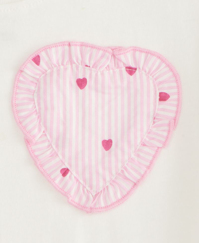 Toddler Girls' 12M-5T Heart Top and Bubble Skirt, 2-Piece Set