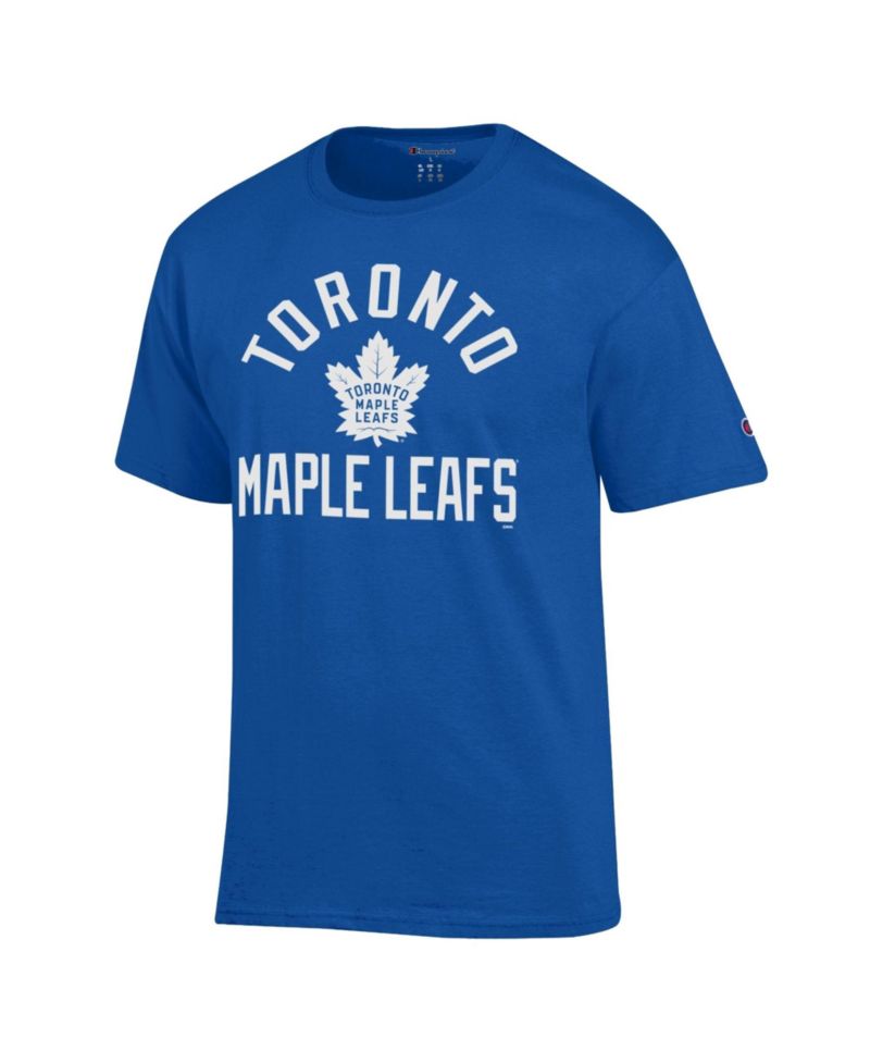 Men's Blue Toronto Maple Leaf's Primary Logo Jersey T-Shirt