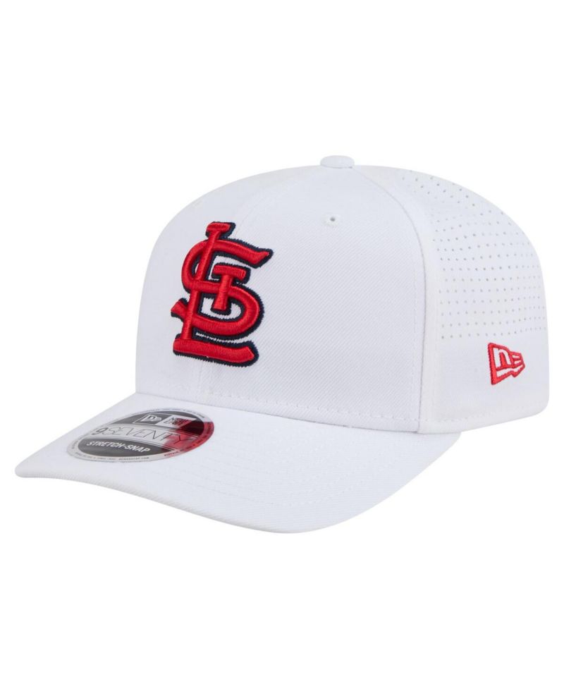 Men's White St. Louis Cardinals COOLERA 9SEVENTY Adjustable Hat