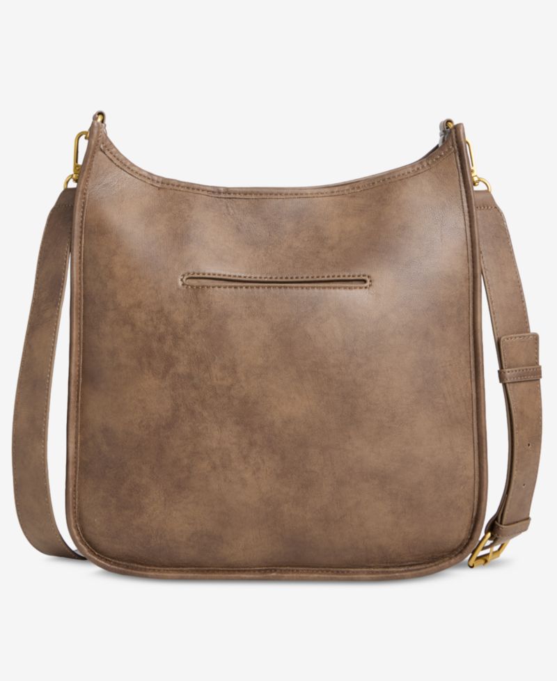 Diamond Quilted Dip Crossbody Bag