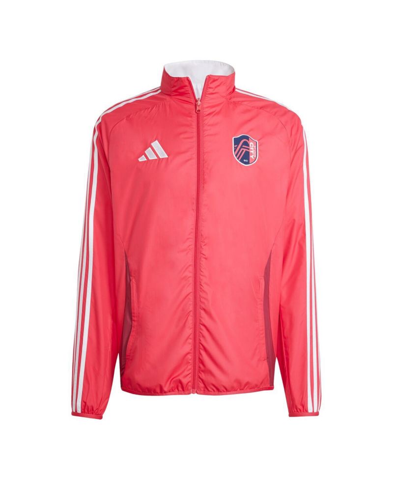 Men's Red/White St. Louis City SC 2025 Anthem Reversible Full-Zip Jacket