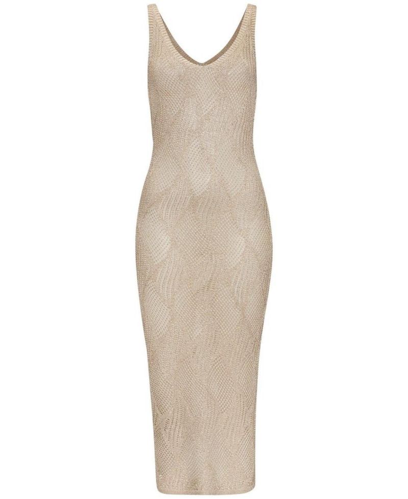 Women's Crochet Midi Dress Everyday Comfort Swim Cover-Up