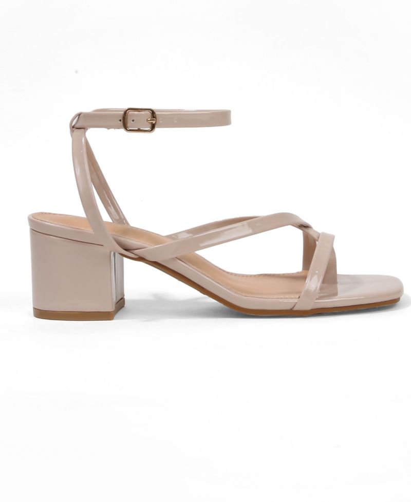 Women's Elara Minimal Thong Block Heel Sandals