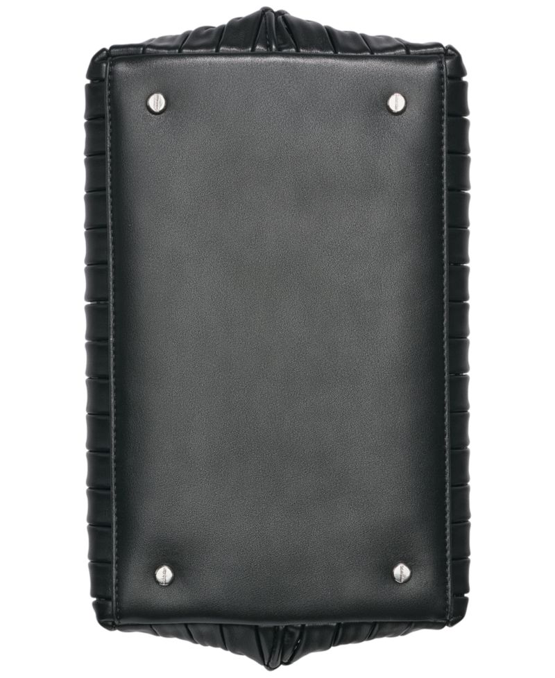 Granite Convertible Pleated Satchel