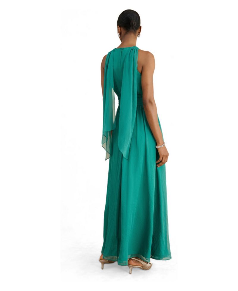 Women's Loren Jacquard Long Sleeve Midi Dress
